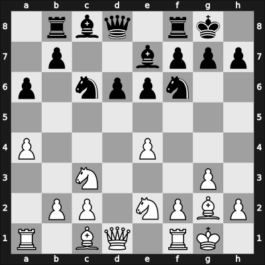1961 Clare Benedict Cup 08th – Round 1.2 – Keller, Dieter – 1/2-1/2 – Penrose, Jonathan – G4