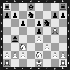 1961 Clare Benedict Cup 08th – Round 3.3 – Bhend, Edwin – 1/2-1/2 – Kinzel, Anton – G24