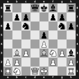 1961 Clare Benedict Cup 08th – Round 3.3 – Dueckstein, Andreas – 1/2-1/2 – Blau, Max – G25