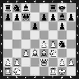 1961 Clare Benedict Cup 08th – Round 5.1 – Bouwmeester, Hans – 1/2-1/2 – Robatsch, Karl – G37