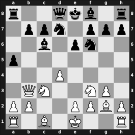 1961 Corr FS – Round 1 – De Lange, Daan – 1/2-1/2 – Borisenko, Georgy K – G4