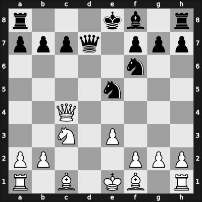 1961 DDR-ch2 – Round ? – Koch, Berthold – 1/2-1/2 – Pietzsch, Wolfgang – G2