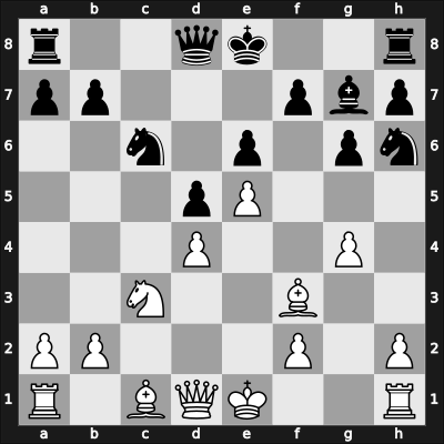 1961 Debrecen – Round 8 – Padevsky, Nikola – 1/2-1/2 – Haag, Ervin – G53