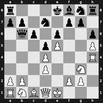 1961 Debrecen – Round 9 – Haag, Ervin – 1/2-1/2 – Fazekas, Stephan – G61