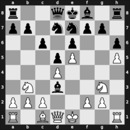 1961 Debrecen – Round 9 – Filep, Tibor – 1/2-1/2 – Barcza, Gedeon – G62