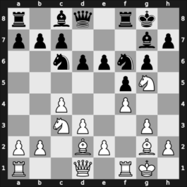 1961 Debrecen – Round 10 – Barcza, Gedeon – 1/2-1/2 – Banfalvi, Sander – G65