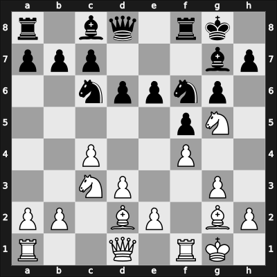 1961 Debrecen – Round 10 – Barcza, Gedeon – 1/2-1/2 – Banfalvi, Sander – G65