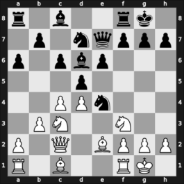 1961 Debrecen – Round 12 – Lokvenc, Josef – 1/2-1/2 – Szily, Jozsef – G79