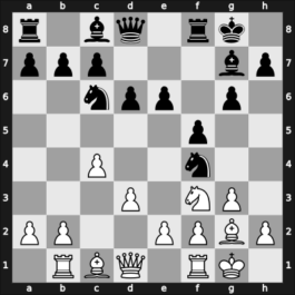 1961 Dortmund – Round 1 – Udovic, Andraz – 1/2-1/2 – Bilek, Istvan – G4