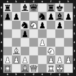 1961 Dortmund – Round 1 – Trifunovic, Petar – 1/2-1/2 – Andres Lange, Elke – G13
