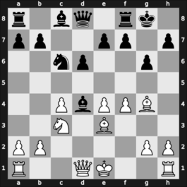 1961 Dortmund – Round 1 – Teschner, Rudolf – 1/2-1/2 – Abalde Perez, Fernando Jose – G17