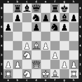 1961 Dortmund – Round 1 – Abalde Perez, Fernando Jose – 1/2-1/2 – Eising, Johannes – G19
