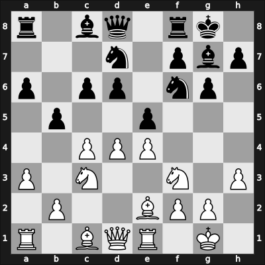 1961 Dortmund – Round 1 – Rellstab, Ludwig – 0-1 – Taimanov, Mark E – G20