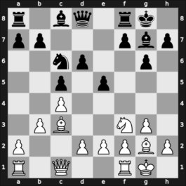 1961 Dortmund – Round 1 – Trifunovic, Petar – 1/2-1/2 – Bilek, Istvan – G36