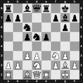 1961 ENG-NED m – Round 1.8 – Littlewood, John E – 1-0 – Kuijpers, Frans – G8