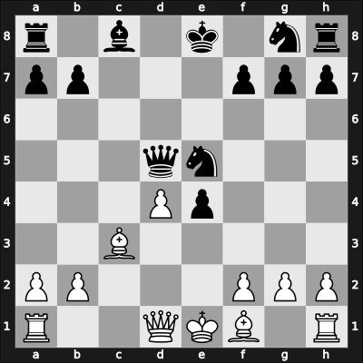 1961 ENG-NED m – Round 2.9 – Milner Barry, Philip – 0-1 – De Rooi, Paul – G19