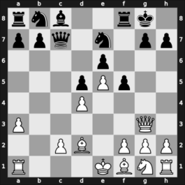 1961 EU Team Ch – Round 8 – Hort, Vlastimil – 0-1 – Petrosian, Tigran V – G12