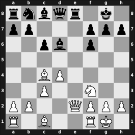 1961 FRG Ch – Round 1 – Unzicker, Wolfgang – 1/2-1/2 – Pfeiffer, Gerhard – G2