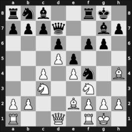 1961 FRG Ch – Round 3 – Kohl, Andreas – 0-1 – Kestler, Hans-Guenther – G4