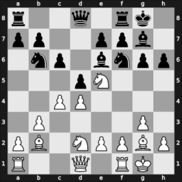 1961 FRG Ch – Round 10 – Bialas, Wolfram – 1-0 – Kohl, Andreas – G12