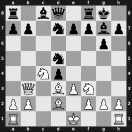 1961 FRG Ch – Round 5 – Troeger, Paul – 1/2-1/2 – Pesch, Werner – G6
