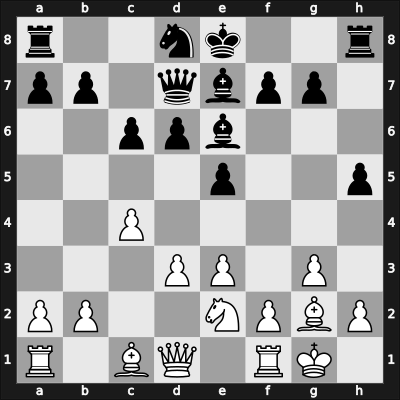 1961 FRG Ch – Round 6 – Kestler, Hans-Guenther – 0-1 – Troeger, Paul – G7