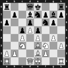 1961 FRG Ch – Round 7 – Kohl, Werner – 0-1 – Eising, Johannes – G8