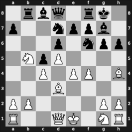 1961 FRG Ch – Round 10 – Hottes, Dieter – 1/2-1/2 – Kestler, Hans-Guenther – G9