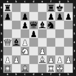 1961 FRG Ch – Round 13 – Kestler, Hans-Guenther – 1/2-1/2 – Unzicker, Wolfgang – G14