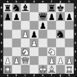 1961 FRG Ch 06th – Round 1 – Eising, Johannes – 0-1 – Mohrlok, Dieter – G1