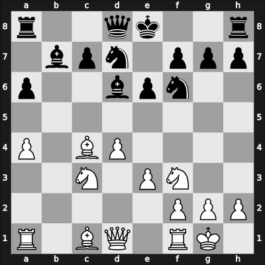 1961 FRG Ch 06th – Round 2 – Pfeiffer, Gerhard – 1-0 – Pfleger, Helmut, Dr. – G2
