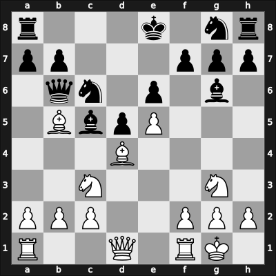 1961 FRG Ch 06th – Round 2 – Mohrlok, Dieter – 1/2-1/2 – Weise, Dieter – G4