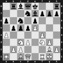 1961 FRG Ch 06th – Round 3 – Pfleger, Helmut, Dr. – 1-0 – Eising, Johannes – G6