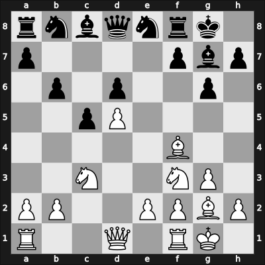 1961 FRG Ch 06th – Round 6 – Pfleger, Helmut, Dr. – 0-1 – Bialas, Wolfram – G12