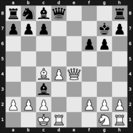 1961 FRG Ch 06th – Round 7 – Troeger, Paul – 1-0 – Joppen, Egon – G15
