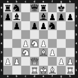 1961 FRG Ch 06th – Round 11 – Bachmann, Karlheinz – 1/2-1/2 – Bialas, Wolfram – G27