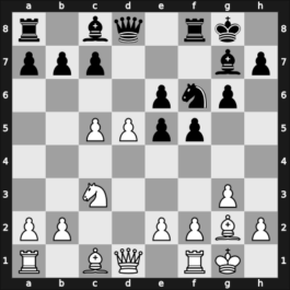 1961 FRG Ch 06th – Round 12 – Pfeiffer, Gerhard – 1/2-1/2 – Joppen, Egon – G28