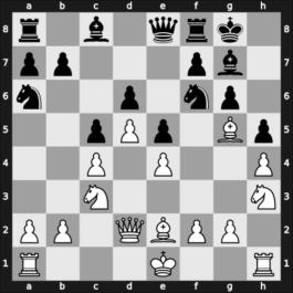 1961 FRG Ch Bad Prymont – Round 1 – Pfleger, Helmut, Dr. – 1-0 – Hottes, Dieter – G1