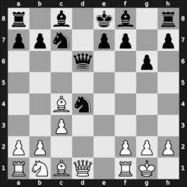 1961 FRG Ch Bad Prymont – Round 2 – Joppen, Egon – 0-1 – Clemens, Christian, Dr. – G5