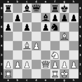 1961 FRG Ch Bad Prymont – Round 5 – Darga, Klaus – 1-0 – Pfeiffer, Gerhard – G11