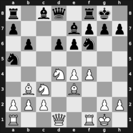 1961 FRG Ch Bad Prymont – Round 8 – Bialas, Wolfram – 1/2-1/2 – Clemens, Christian, Dr. – G18