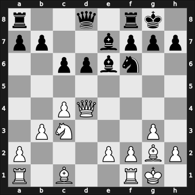 1961 FRG Ch Bad Prymont – Round 9 – Darga, Klaus – 1/2-1/2 – Bialas, Wolfram – G19