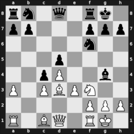 1961 FRG Ch Bad Prymont – Round 12 – Bialas, Wolfram – 0-1 – Weise, Dieter – G25