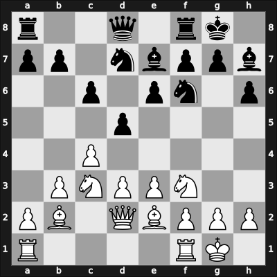 1961 FRG Ch Bad Prymont – Round 14 – Eising, Johannes – 1-0 – Hottes, Dieter – G30