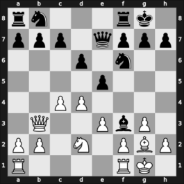 1961 FRG Ch Bad Prymont – Round 14 – Pfleger, Helmut, Dr. – 1-0 – Kestler, Hans-Guenther – G31