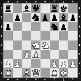 1961 FRG Ch Bad Prymont – Round 15 – Troeger, Paul – 1/2-1/2 – Darga, Klaus – G35