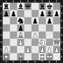 1961 GBR Ch 48th – Round 11.8 – Bennett, Patrick – 1/2-1/2 – Gibbs, Peter Campbell – G91
