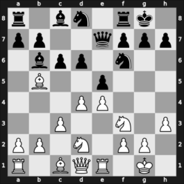 1961 GDR Ch Premnitz GER – Round 1 – Pietzsch, Wolfgang – 1-0 – Raetsch, Heinz – G4