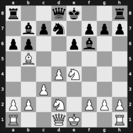 1961 GDR Ch Premnitz GER – Round 3 – Handel, Horst – 1/2-1/2 – Kahn, Manfred – G14