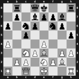 1961 GDR Ch Premnitz GER – Round 6 – Bruemmer, Ullrich – 0-1 – Zinn, Lothar – G25
